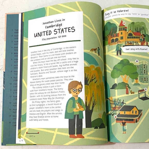 Where We Live Hardcover Margriet Ruurs First Edition 2022 Around the World - Picture 5 of 8